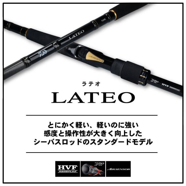 特価】ダイワ ラテオ R 100M 2019モデル (スピニング2ピース)【大型