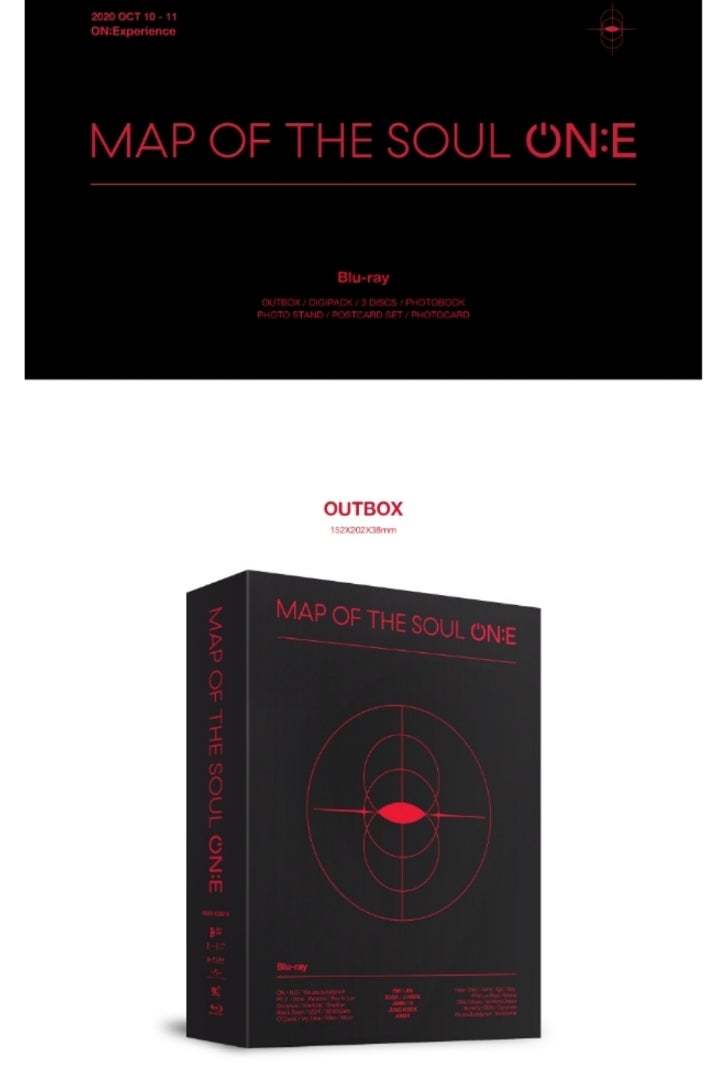 防弾少年団】「MAP OF THE SOUL ON:E」DVD & Blu-ray詳細 | 防弾少年団