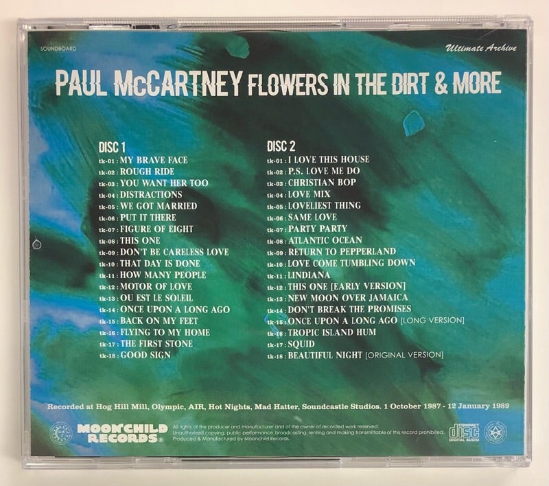 MOONCHILD CD; PAUL McCARTNEY | 西新宿レコード店 Red Ring Recordsの