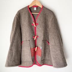 Slow Stone スイス軍 ブランケットリメイク コート ほぼ新品 S - メルカリ