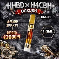 HHBD 60%1ml CBD CBN H4CBH CRDP 高濃度リキッド39 - メルカリ