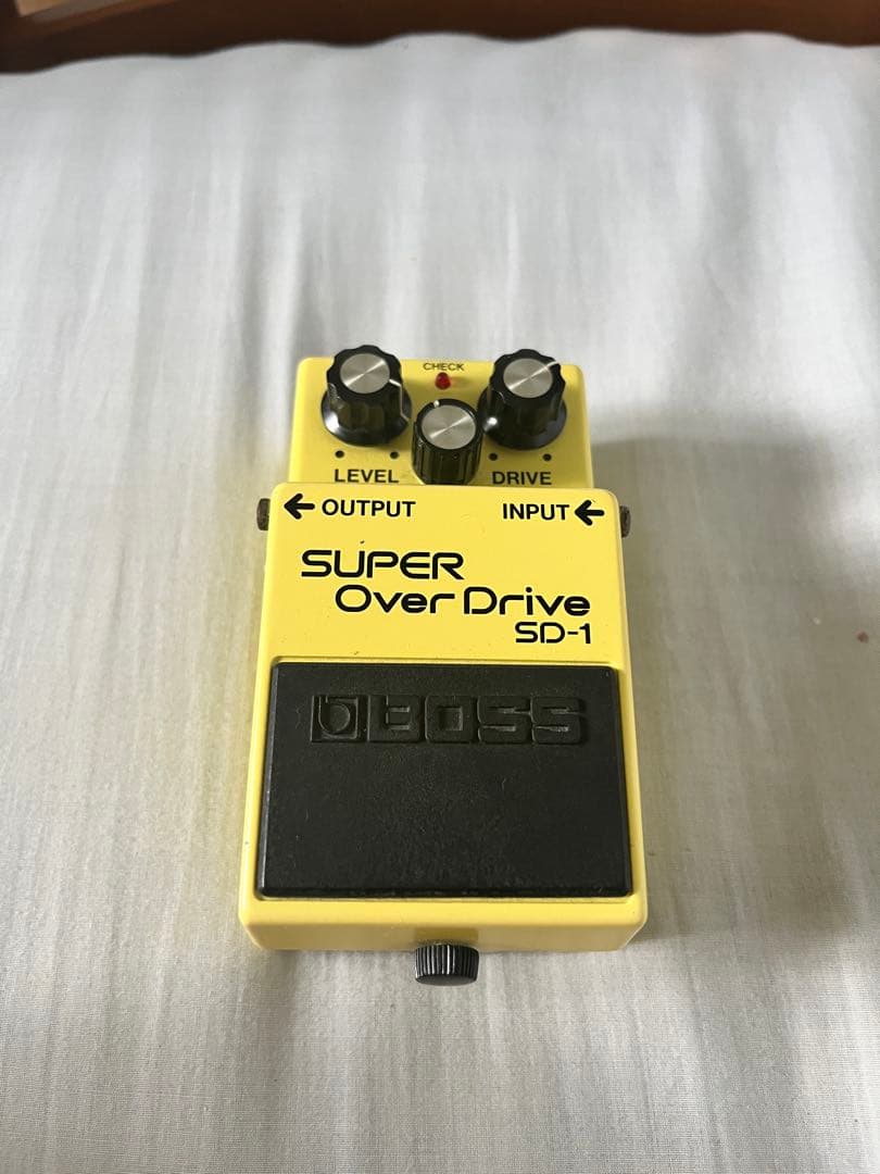 BOSS SD-1 日本製　JRC4558DD ヴィンテージ］BOSS / 1985年製 SD-1 JRC4558DD - Vintage-Style by MG