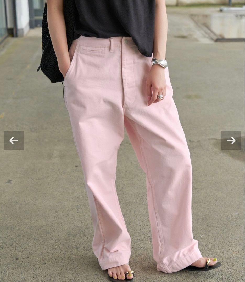 Spick & Span Higuchi×S チノワイドパンツ 40 Higuchi×S チノワイドパンツ（チノパンツ）｜Spick and Span（スピック
