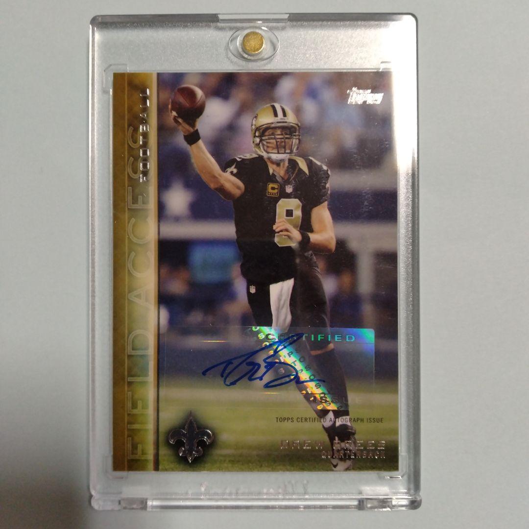 ドリュー ブリーズ　DREW BREES　直筆サインカード　AUTO　NFL 20230607_173933_copy__45893.