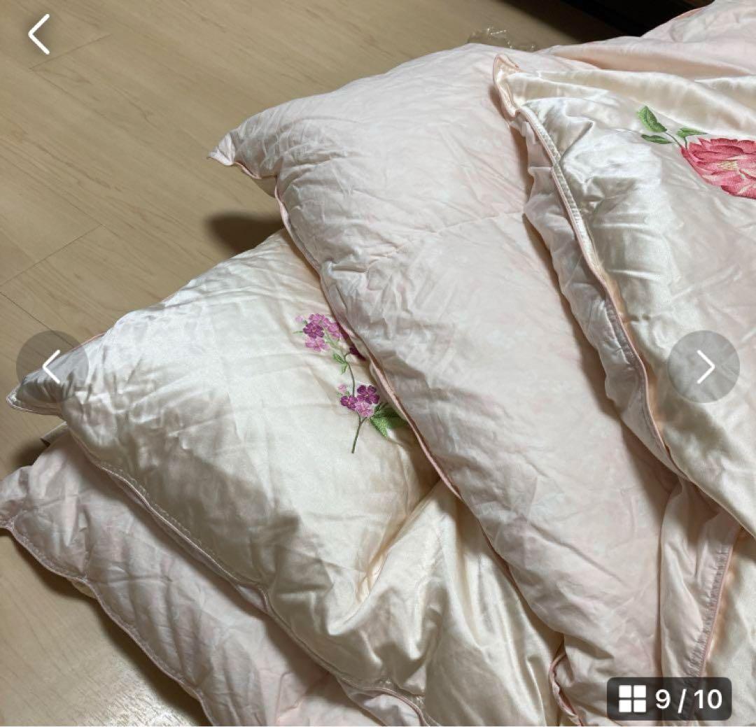 Skさま専用 丸八真綿 最高級羽毛布団 ソワリー☆大幅値下げ中 - メルカリ