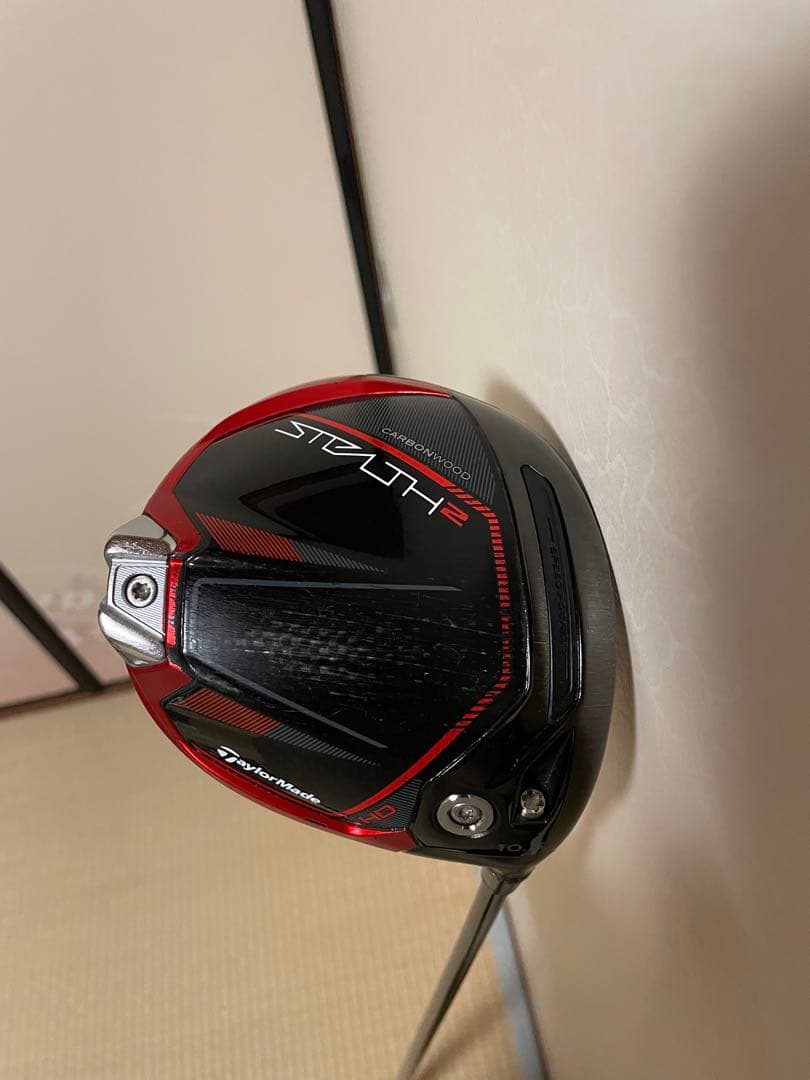 【清掃済】テーラーメイド ステルス2 HD 1W 10.5° テンセイレッドR 清掃済】テーラーメイド ステルス2 HD 1W 10.5° テンセイレッドR
