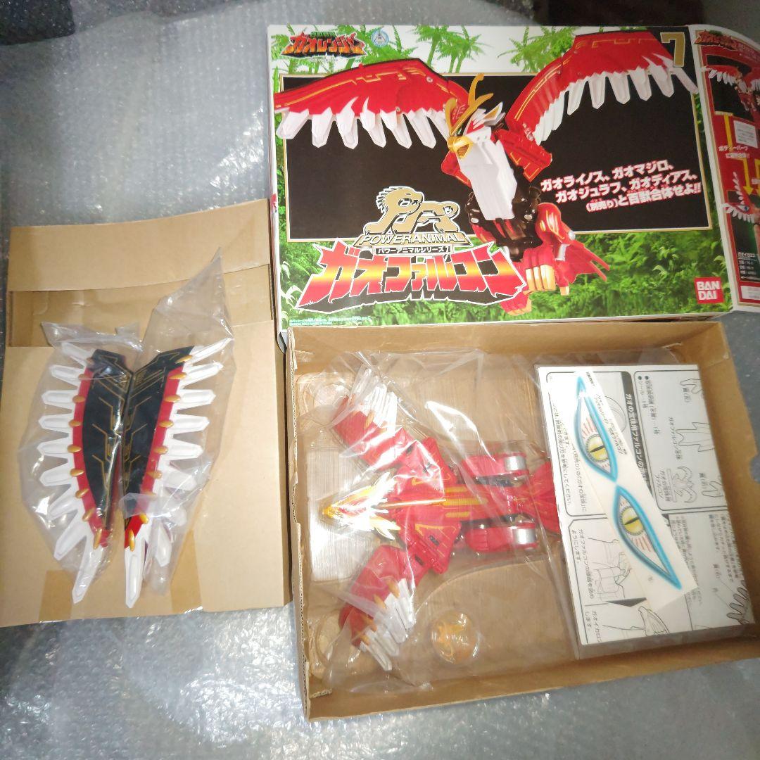 ス*ク様 百獣戦隊ガオレンジャー　パワーアニマル　ガオファルコン　シール未使用 百獣戦隊ガオレンジャー パワーアニマルシリーズSP ガオコング [箱・説