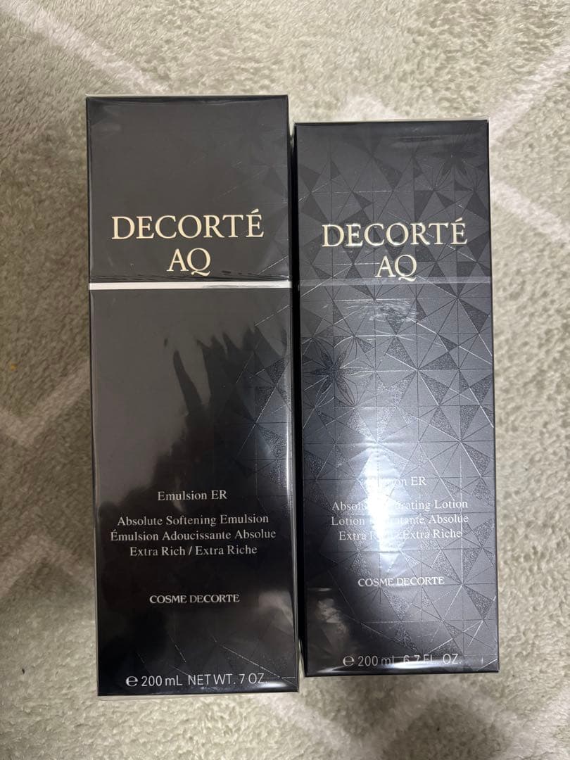 コスメデコルテ AQ エマルジョンER & ローションER 200mL Amazon | コスメデコルテ AQ エマルジョン 200ml | 雪肌精 | 乳液