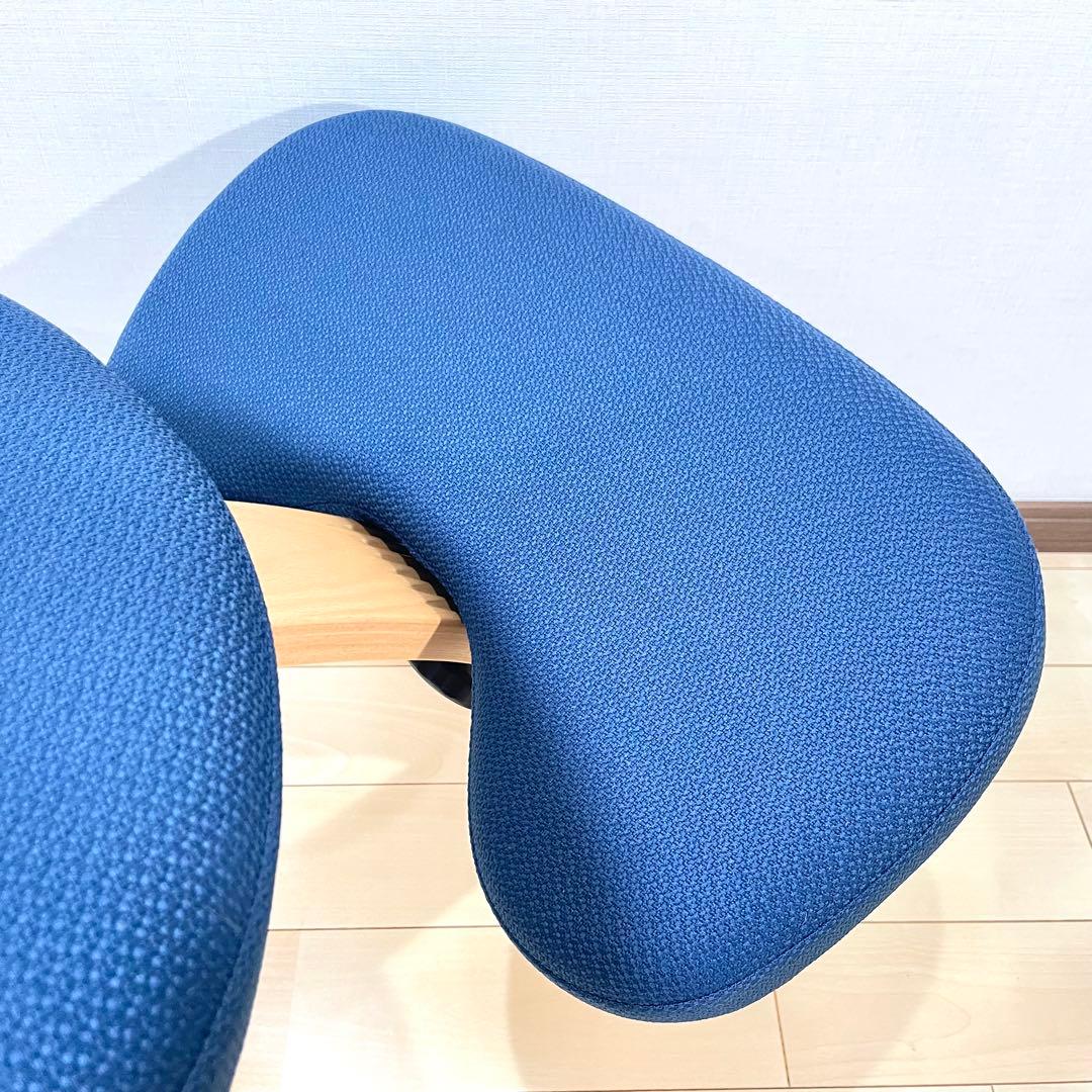 バランスチェア バランスイージー ネイビー 中古美品 - メルカリ