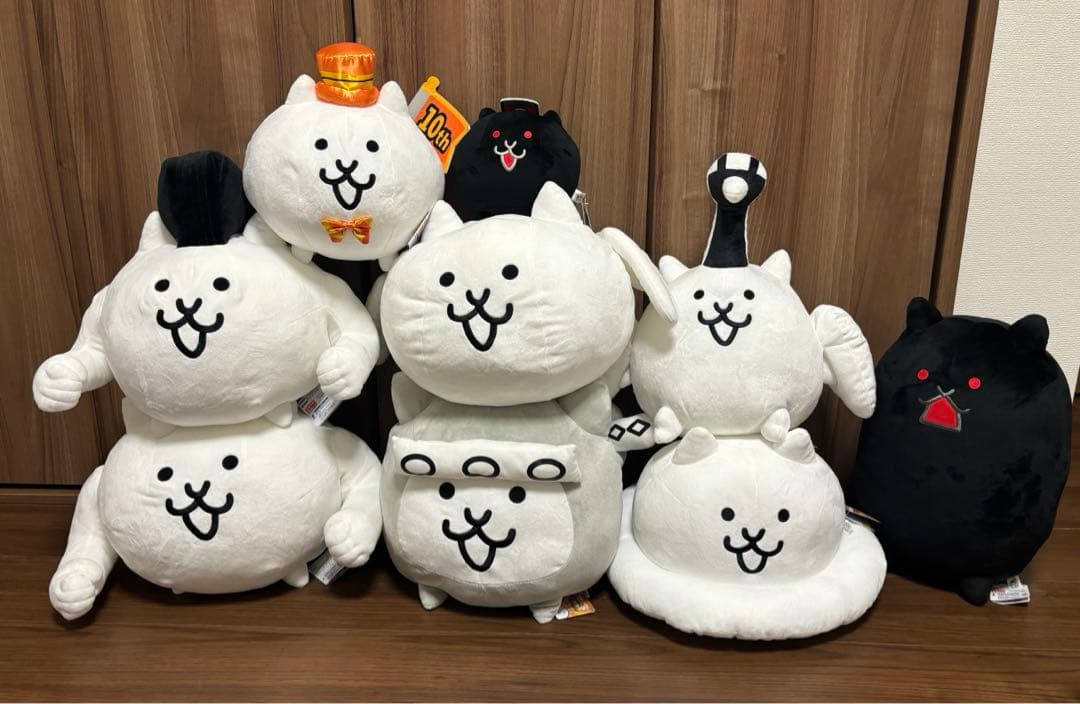 にゃんこ大戦争 ぬいぐるみ プライズ - メルカリ