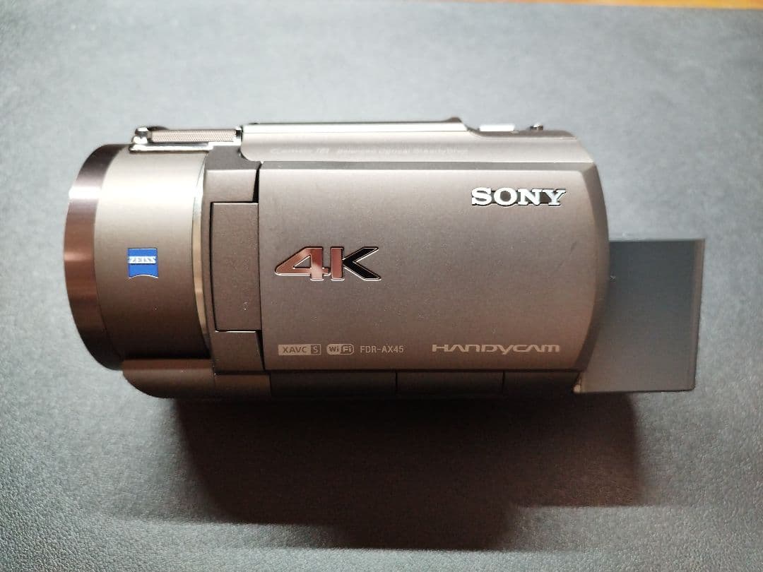 SONY FDR-AX45 ビデオカメラ ハンディカム デジタル4Kビデオカメラ「FDR-AX45A」（ブラック） | ソニー | FDR