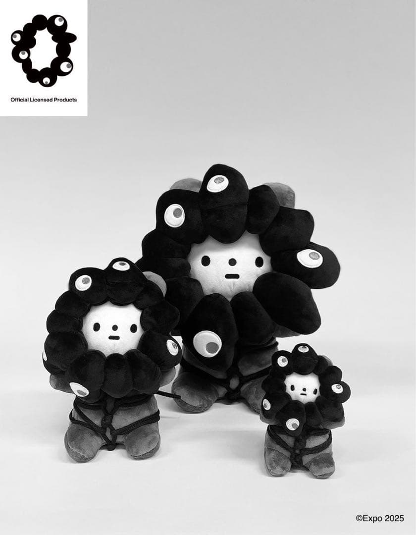 きっこうちゃんミャクミャク 黒 全サイズぬいぐるみ ミャクミャク きっこうちゃん ぬいぐるみキーホルダー 黒 - メルカリ