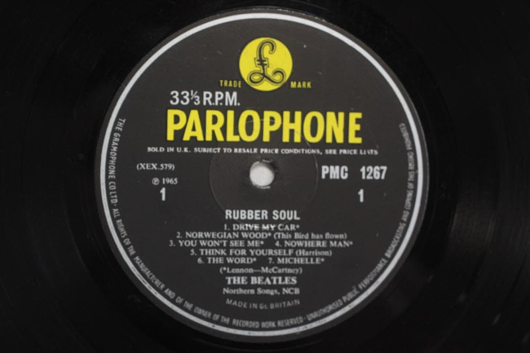 The Beatles Rubber Soul UK(英)盤 LP Mono - メルカリ