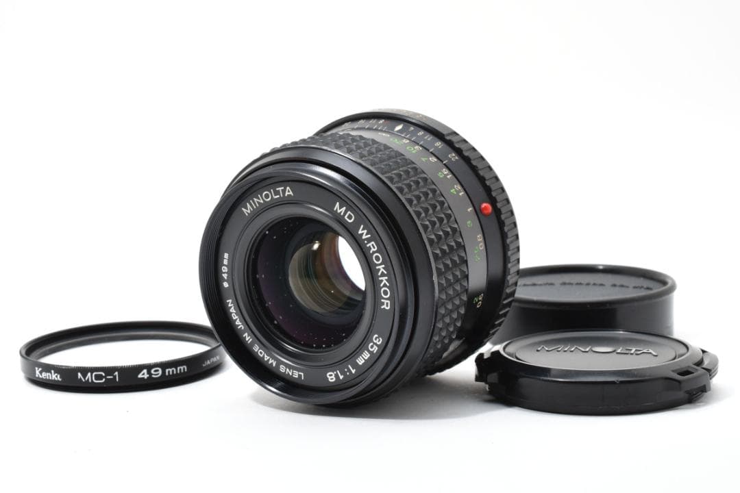 【良品】ミノルタ MD W.Rokkor 35mm F1.8 レンズ #320 中古】(ミノルタ) MINOLTA MD W.ROKKOR 35/1.8｜ナニワグループ