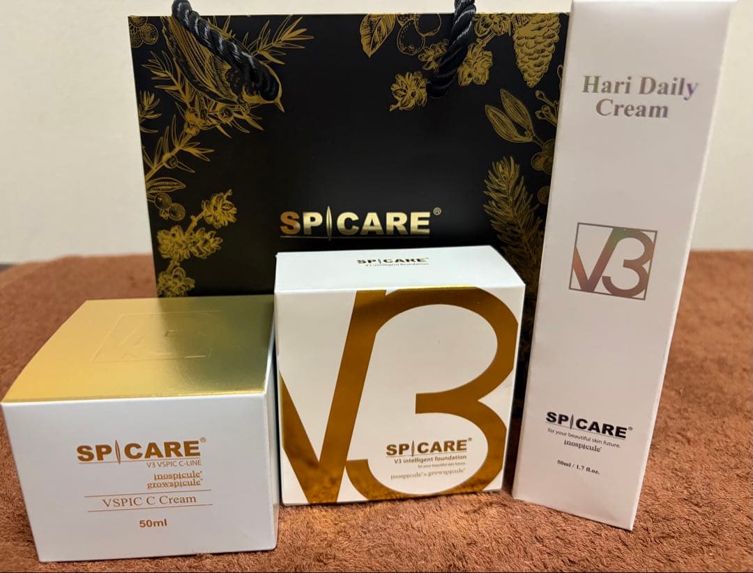 3点31900円相当V3インテリジェントファンデ&HARIクリーム&Cクリーム NEW】SPICARE V3 インテリジェントファンデーション | アヴィ