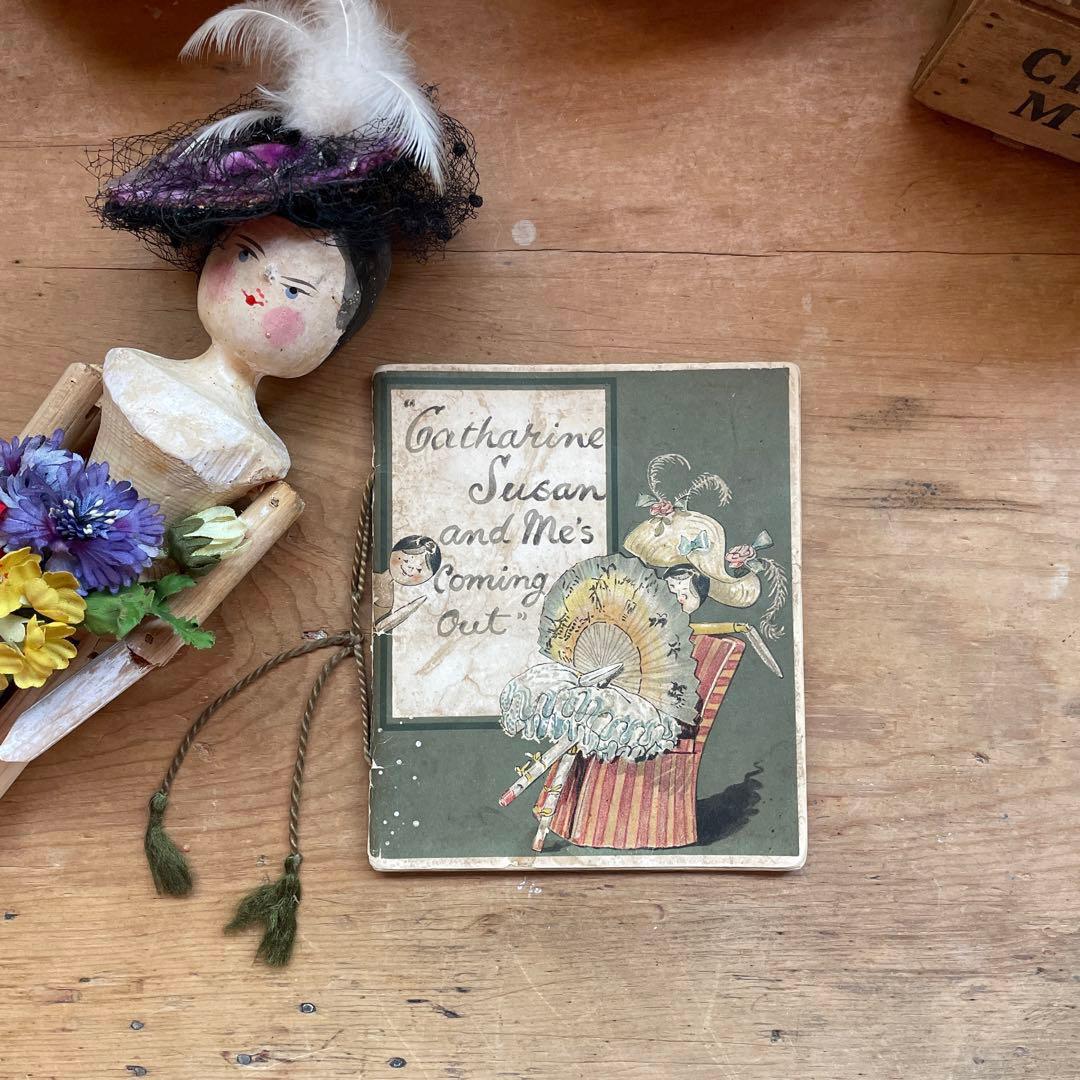 アンティーク　ペグドール　ピクチャーブック c.1900, The Works of Charles Dickens, The Authentic Edition