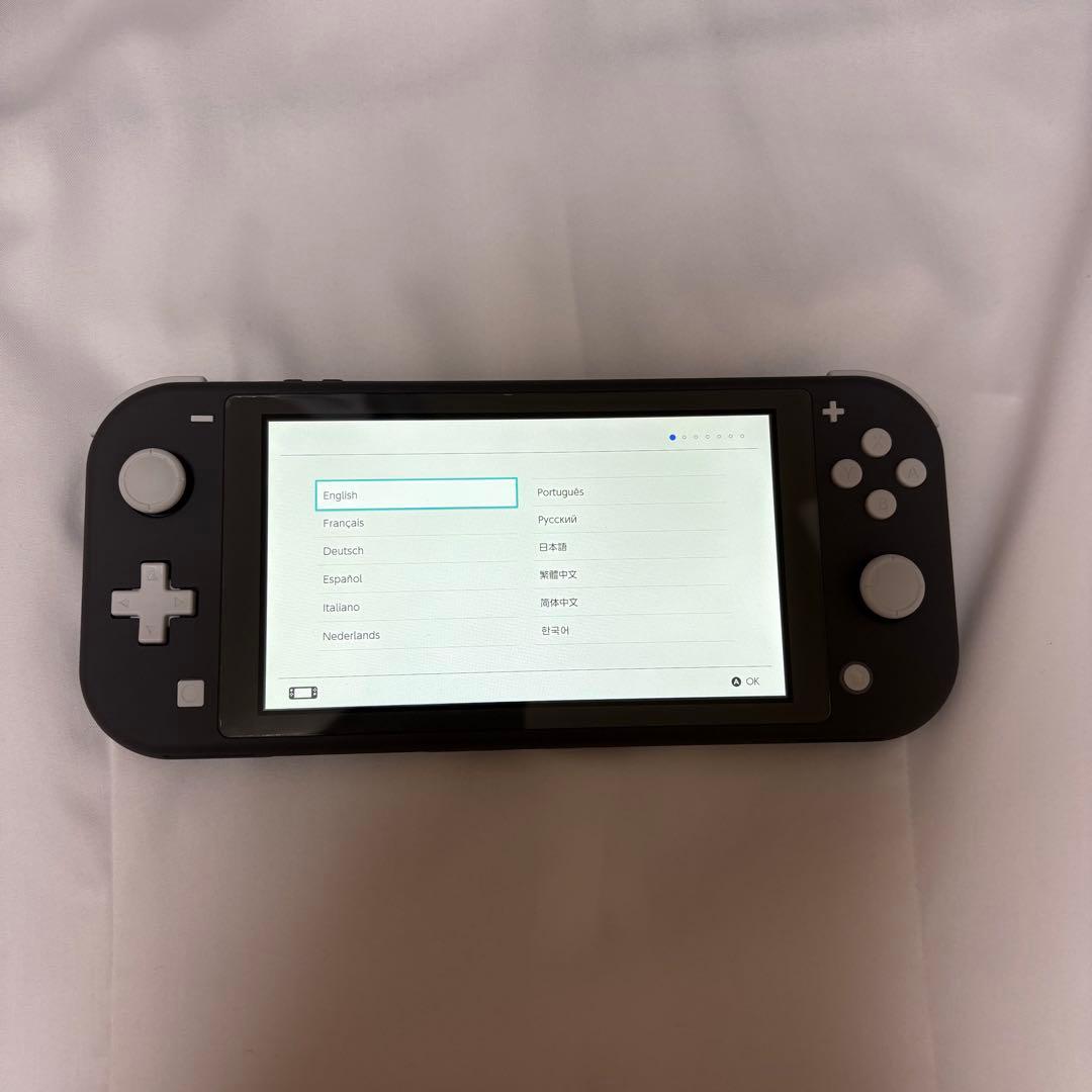 【先月購入】焼肉さま専用Nintendo Switch Lite グレー 本体 Nintendo Switch Lite グレー 任天堂 Switch本体 ※量販店舗印付の場合