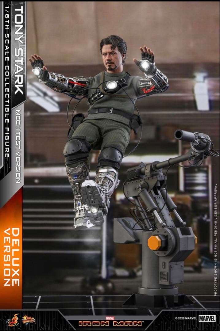 ホットトイズ アイアンマン 1/6トニー・スターク メカテス2.0