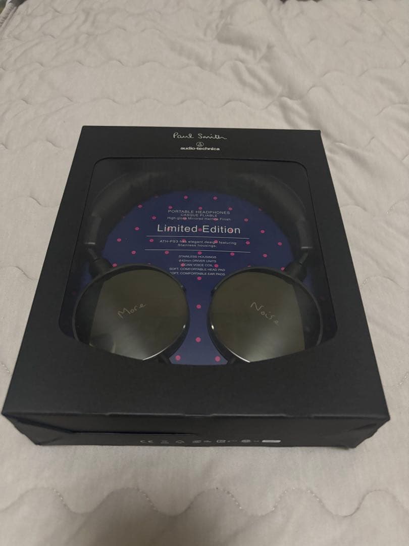 Paul Smith x audio-technica 限定ヘッドフォン Paul Smith x audio-technica 限定ヘッドフォン Paul Smithとオーテク
