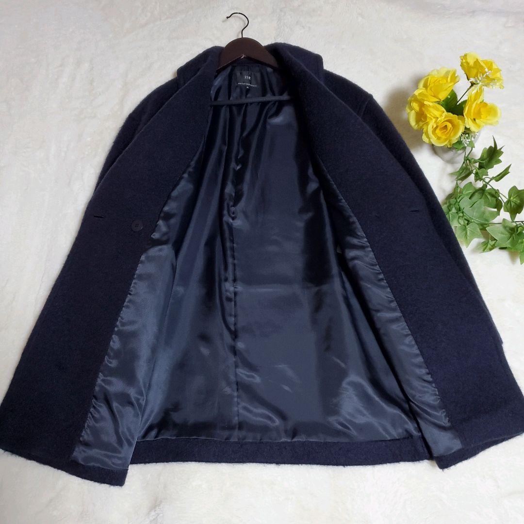 現行品】23区 ループカットシャギーコート ピーコート 2024AW 38
