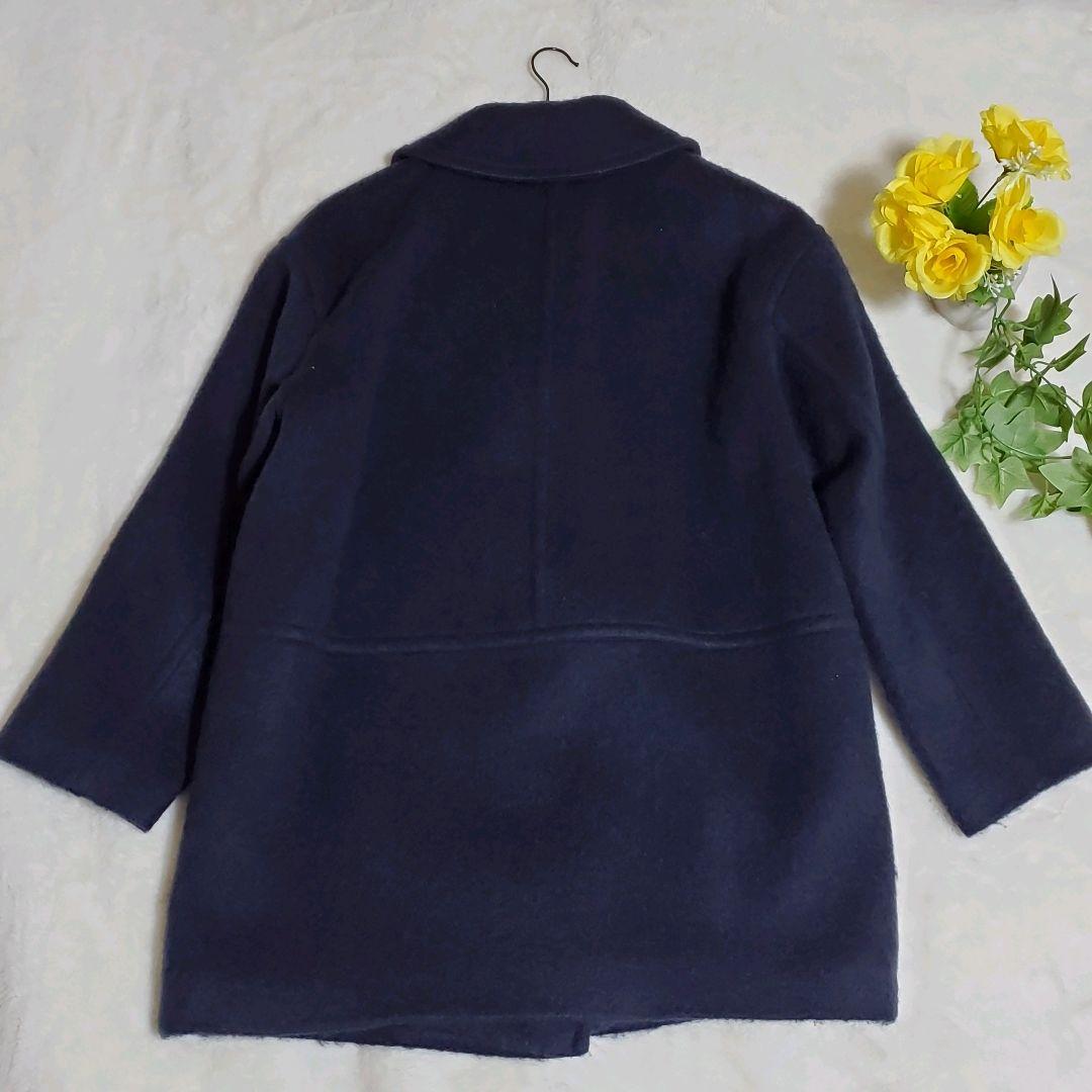 現行品】23区 ループカットシャギーコート ピーコート 2024AW 38