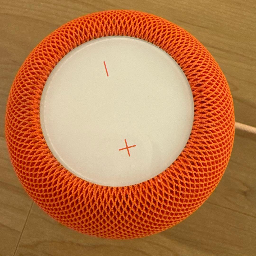 値下げ可Apple Pod mini オレンジ Apple HomePod mini オレンジ
