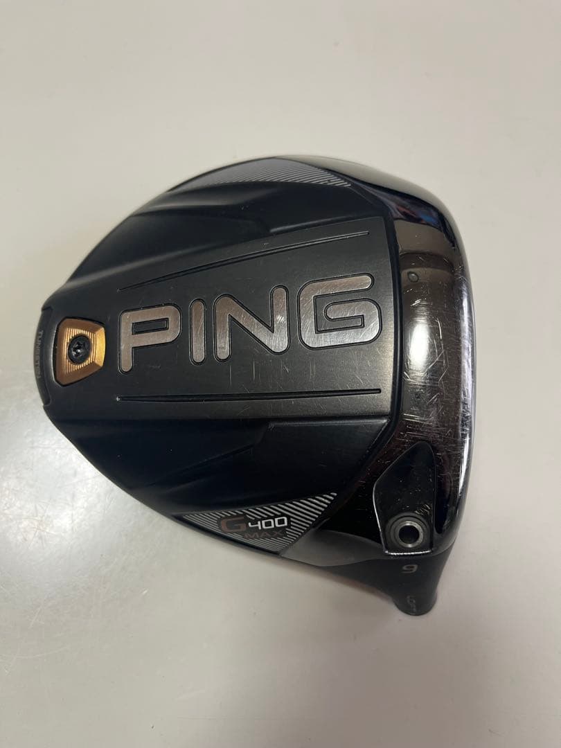 PING G400MAX 9° ドライバー　ヘッドのみ 2026年最新】Yahoo!オークション -ping g400 max ヘッドの中古品・新品