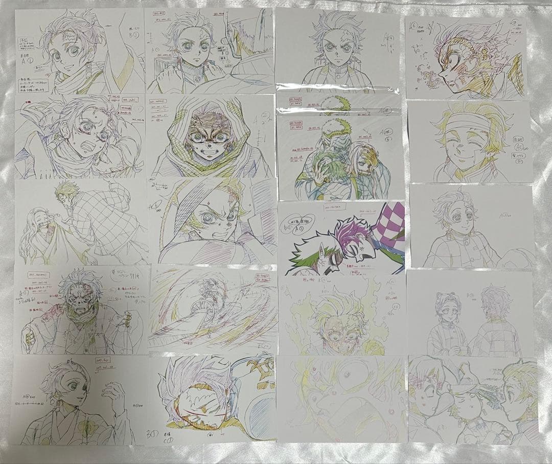 鬼滅の刃 原画 ポストカード 立志編 竈門炭治郎 ワールドツアー2024 原画ポストカードセット A - 劇場物販 | TVアニメ