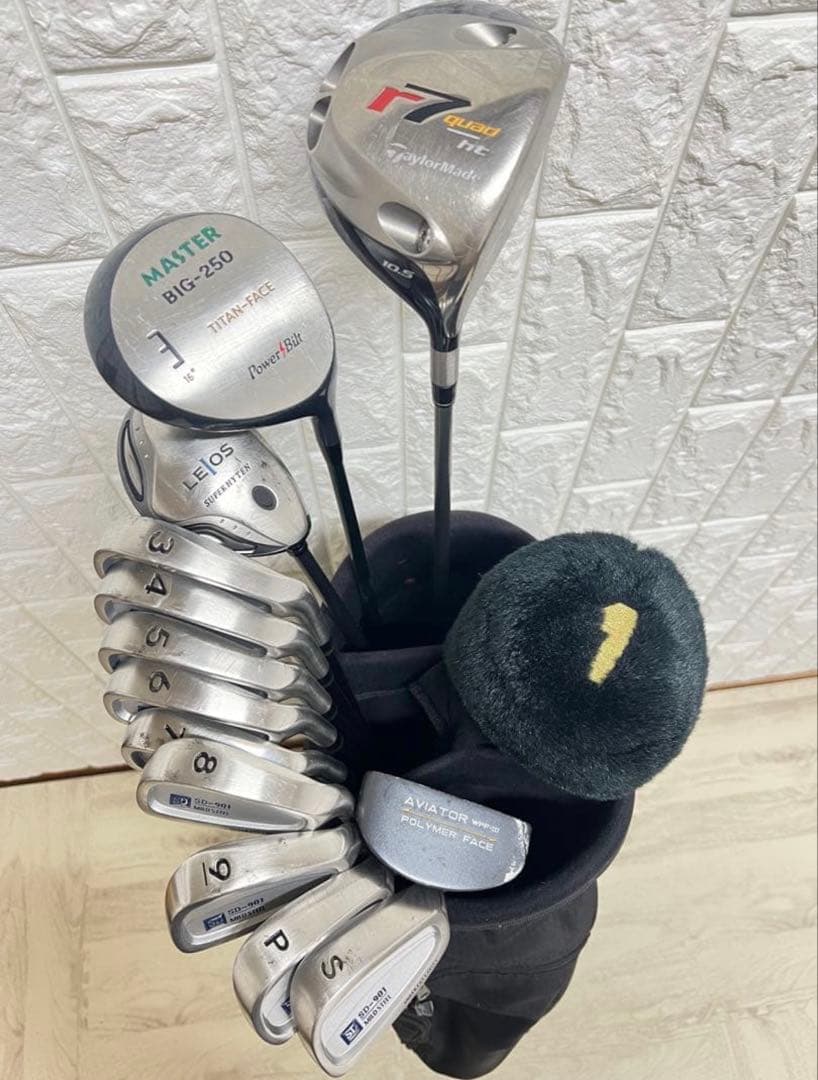 初心者向け ゴルフクラブセット メンズ テーラーメイド キャディーバッグ付 楽天市場】テーラーメイド RBZ SPEEDLITE クラブセット 10本組