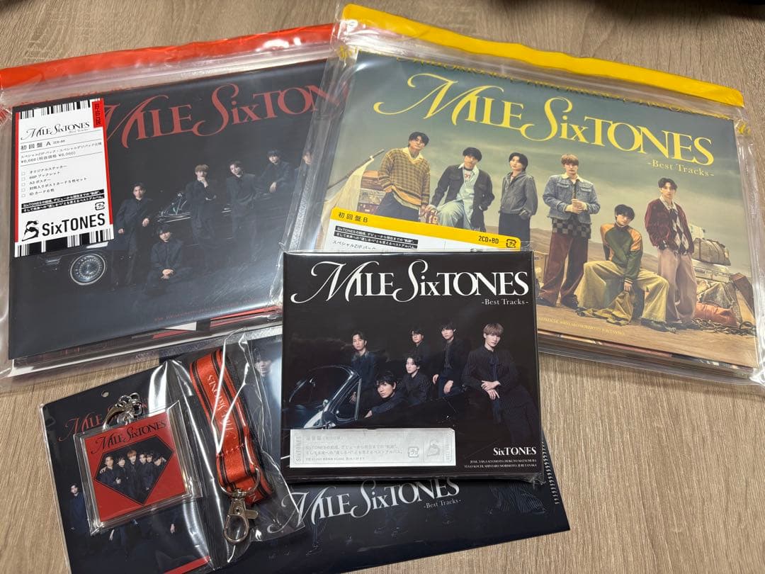MILESixTONES 3形態 特典付き 3形態同時購入Blu-rayセット》MILESixTONES -Best Tracks-【初回盤A+