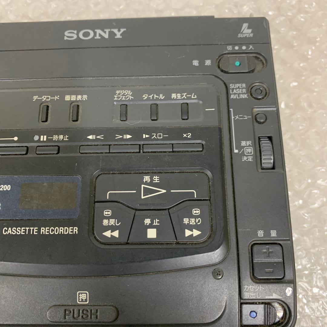 SONY ソニー デジタルビデオカセットレコーダー GV-D200 - メルカリ