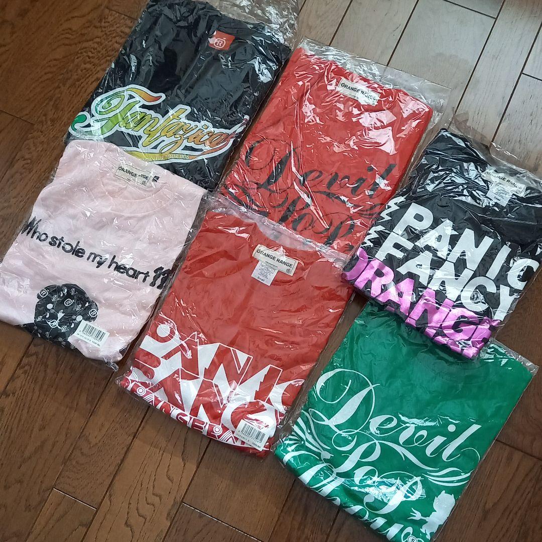 オレンジレンジ Tシャツ まとめ売り ORANGE RANGE OFFICIAL GOODS】