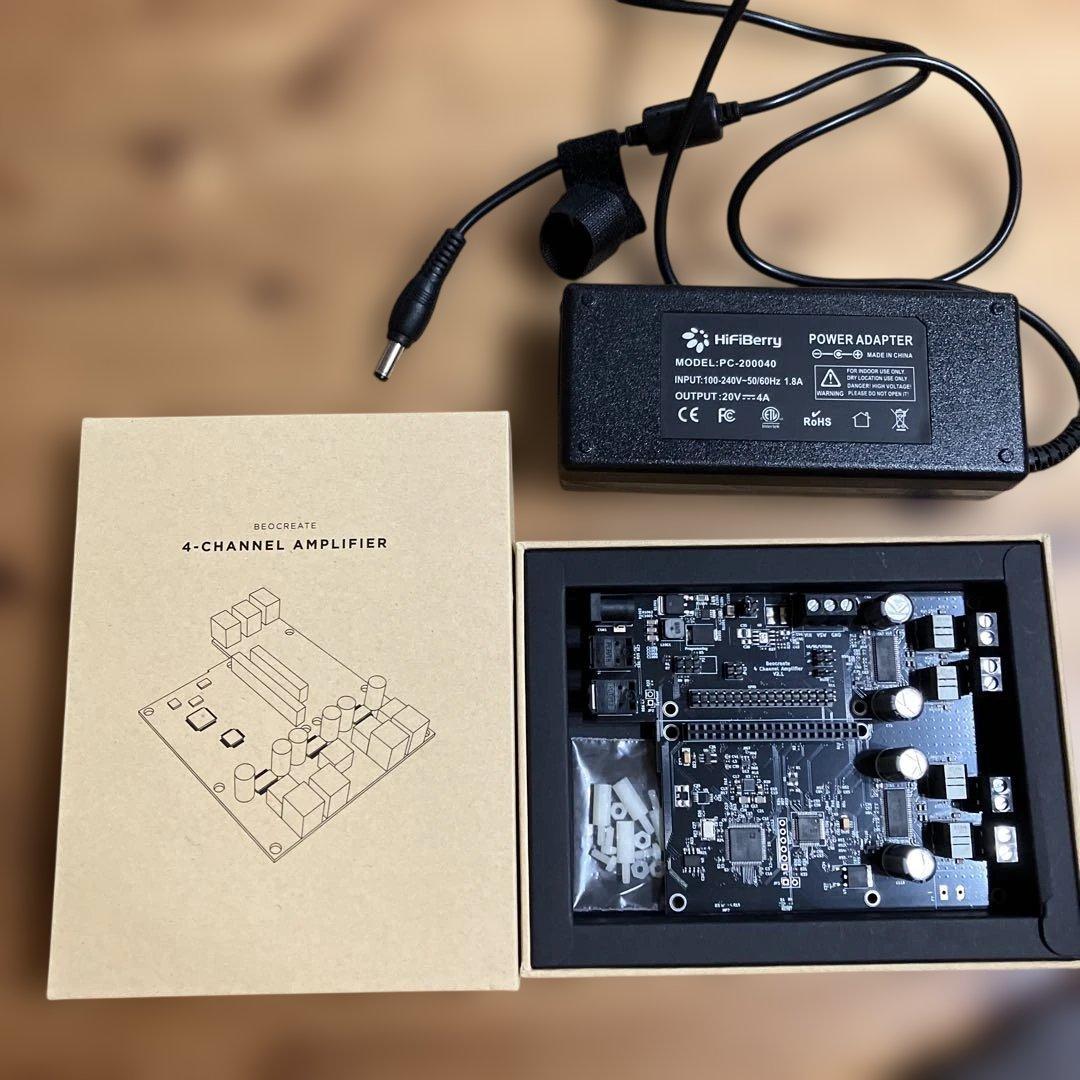 その他 Hifiberry Beocreate 4 channel Amplifier Beocreate 4 channel amplifier – HiFiBerry