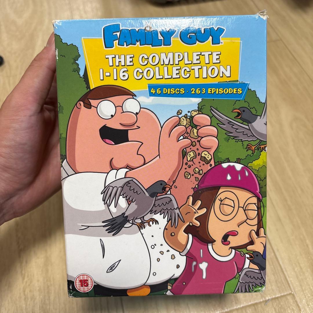 ファミリー・ガイ コンプリート 1-16 コレクション Family Guy The Complete 1-16 Collection DVD Unboxing - YouTube