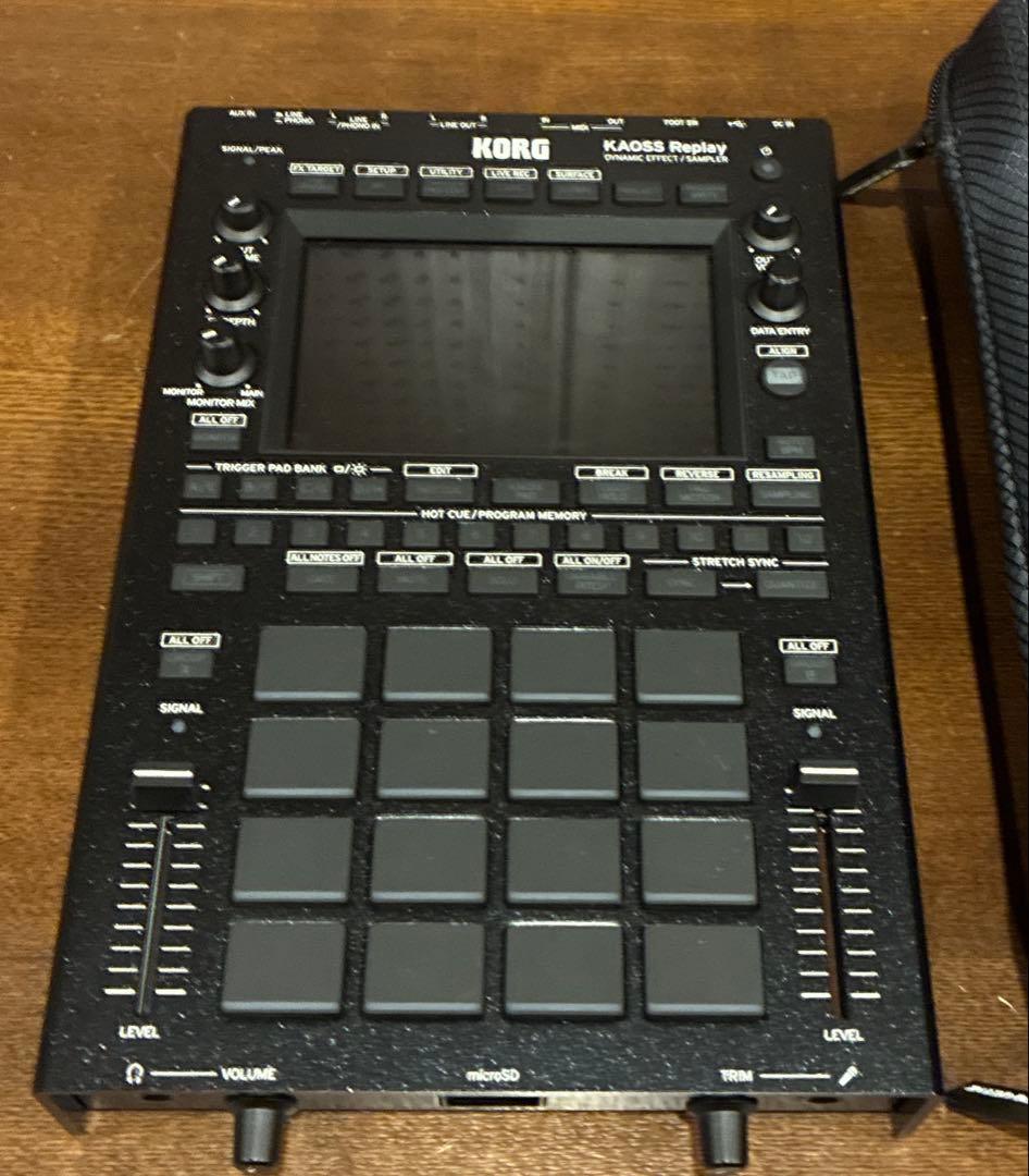 DJ機材 KORG KAOSS Replay Amazon.com: Korg KAOSS Replay Dynamic Effects & Sampler : Musical