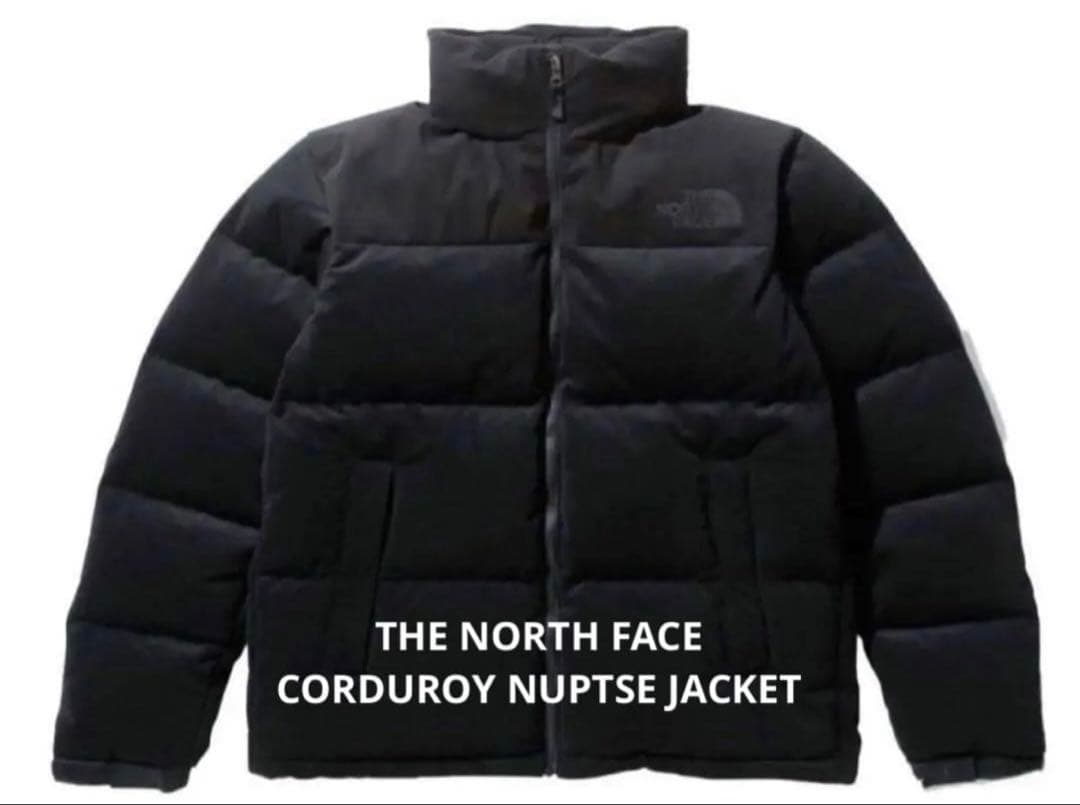 ノースフェイス コーデュロイヌプシジャケット 限定 新品 L ブラック 中古・古着通販】THE NORTH FACE (ザ ノース フェイス) コーデュロイ