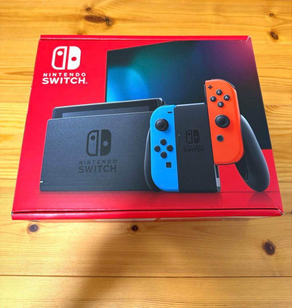 Nintendo Switch 本体 ネオンブルー・ネオンレッド_新品未使用 Nintendo Switch 本体 ニンテンドー スイッチ HAD-S-KABAH [ネオン