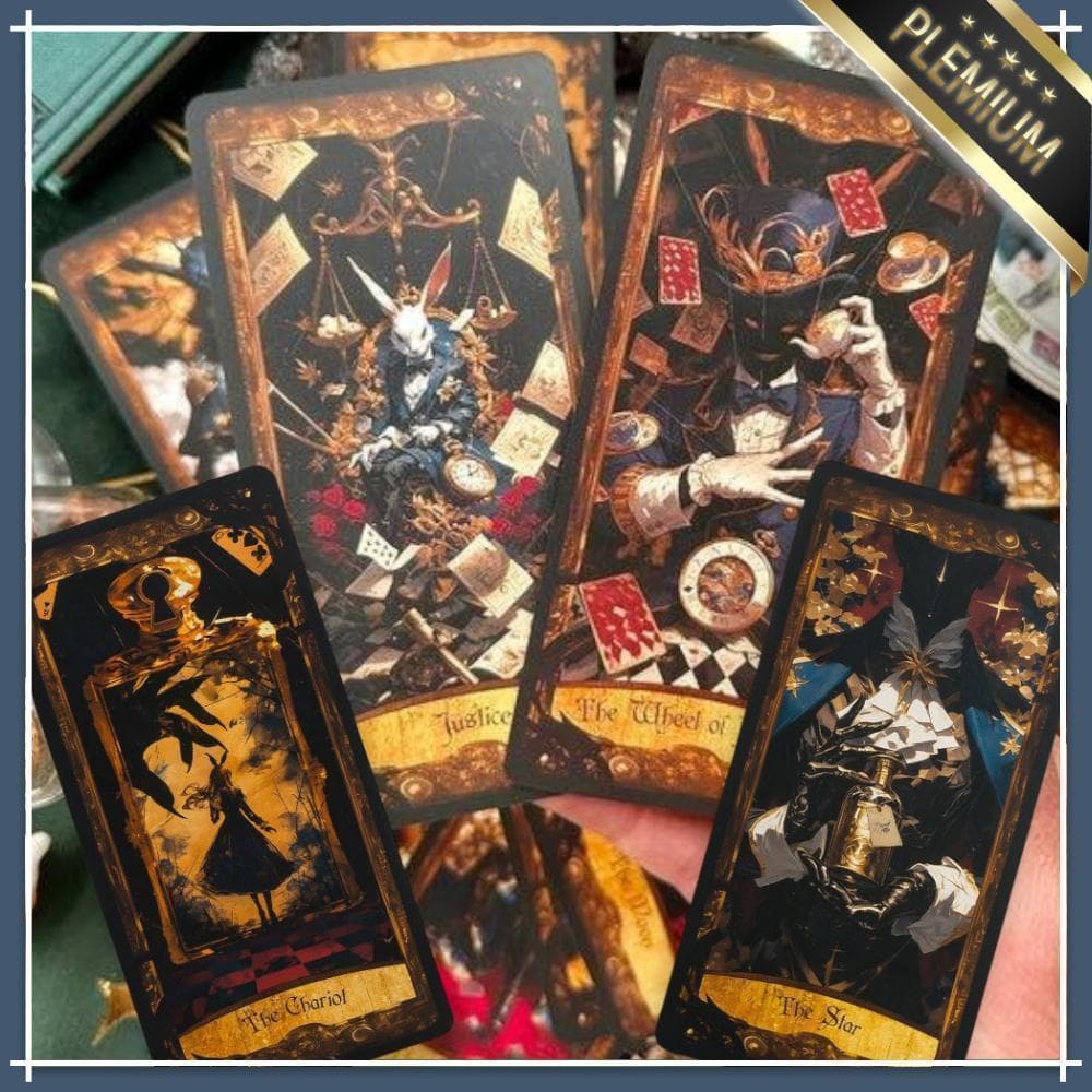 【正規品タロットカード】超美麗✨希少インディーズ✨ダークなアリスの世界のデッキ 楽天市場】ALICE IN LUNA'S TAROT アリス イン ルナズ タロット