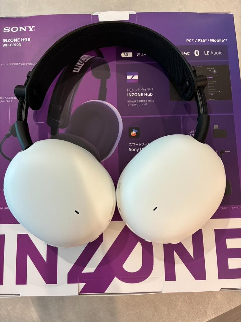 ソニー(SONY) ゲーミングヘッドセット INZONE H9 Ⅱホワイト SONY ( ソニー ) INZONE H9 II ホワイト 送料無料 | サウンドハウス