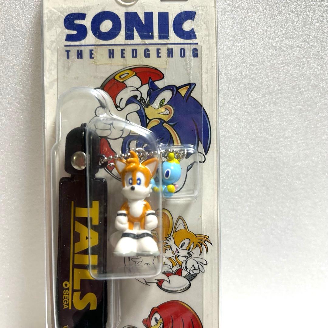 【新品】ソニック・ザ・ヘッジホッグ テイルス ストラップ チャオ レアSEGA テイルスピクセルラバーストラップ [ソニック・ザ・ヘッジホッグ