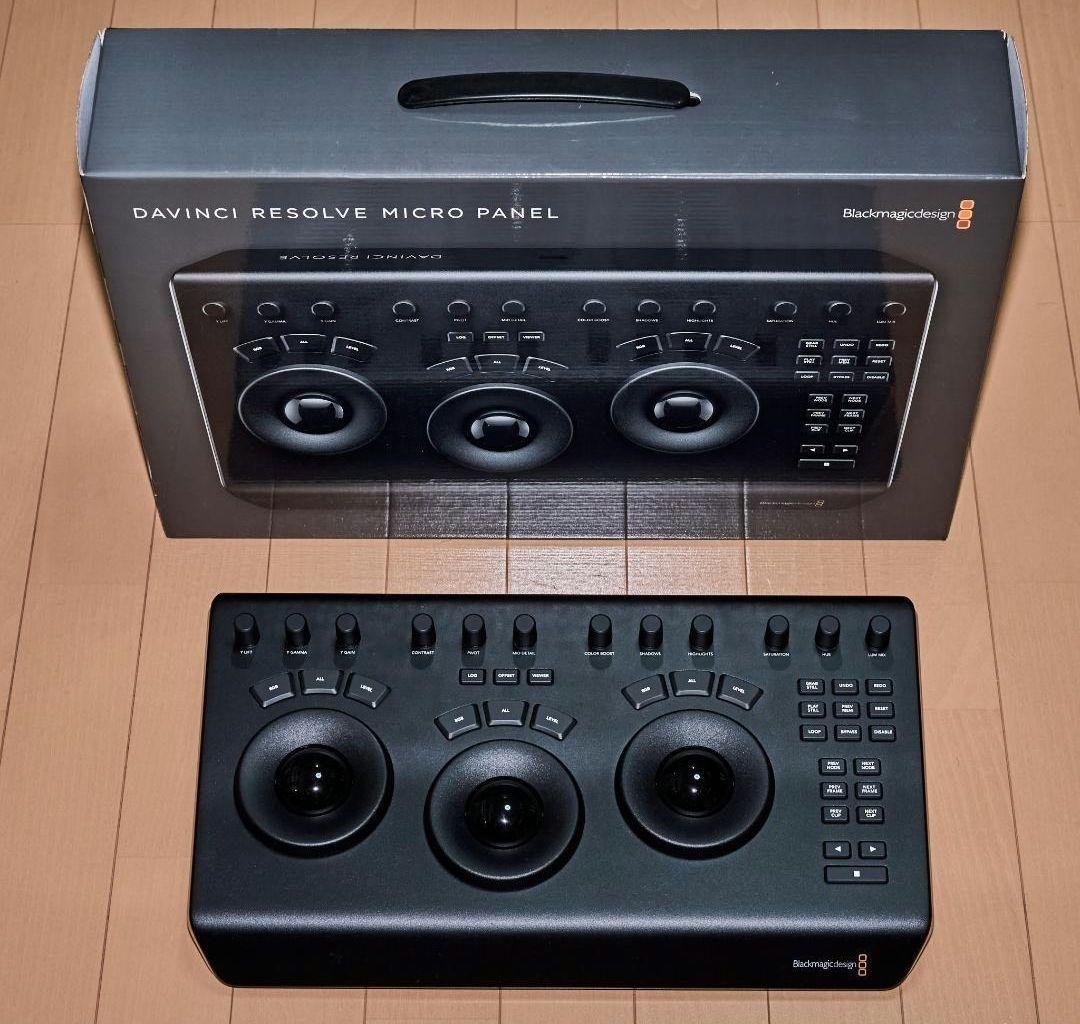 即配送【美品】DaVinci Resolve Micro Panel Amazon.com: Blackmagic Design Davinci Resolve Micro Color Panel