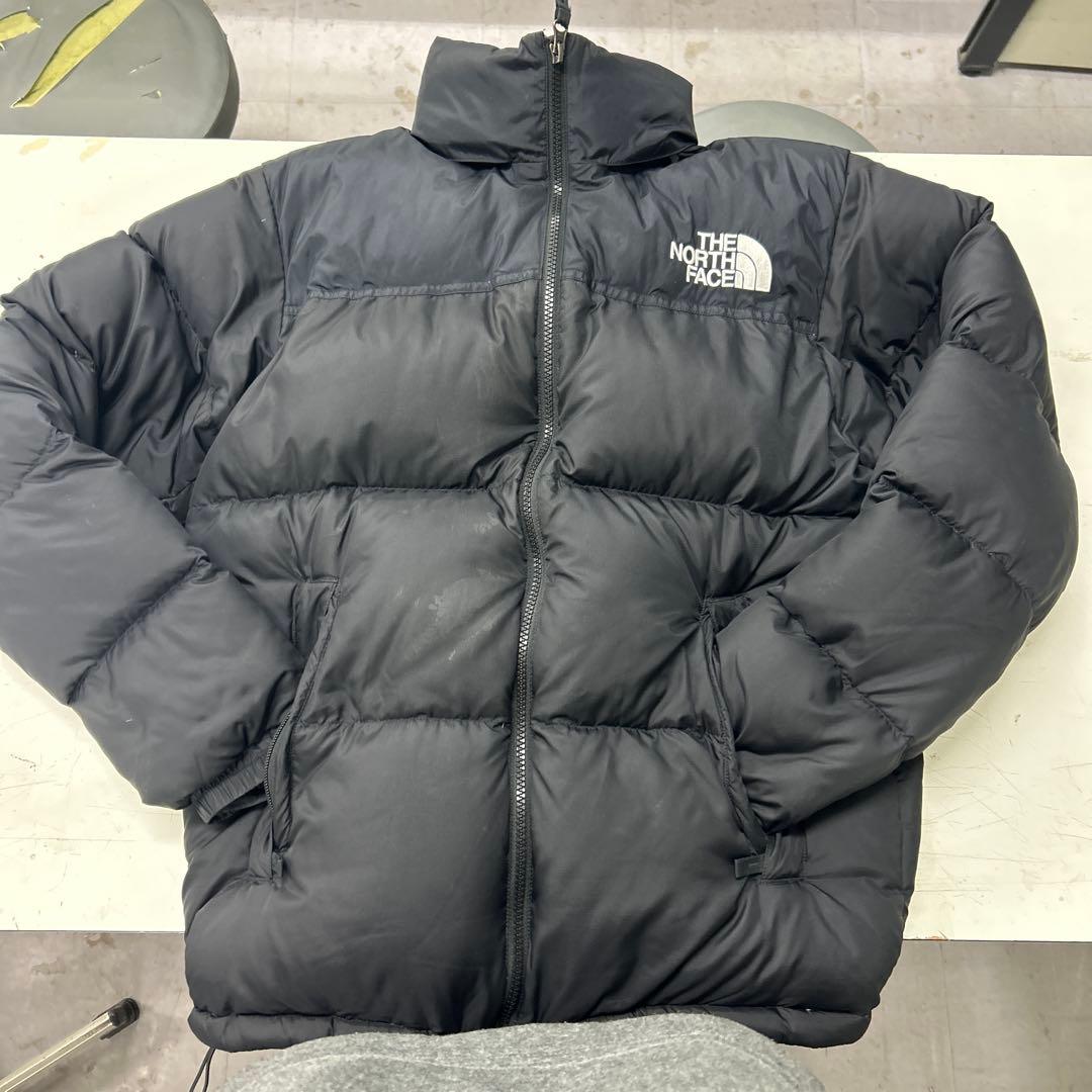 THE NORTH FACE ブラック ダウンジャケット ショートヌプシ THE NORTH FACE（ザノースフェイス）の「＜THE NORTH FACE＞Short