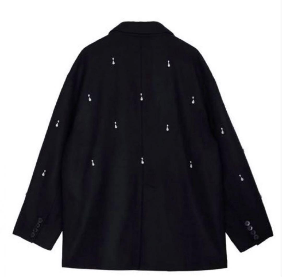 完売品ameri UND ELSA BIJOU WOOL JACKET - メルカリ
