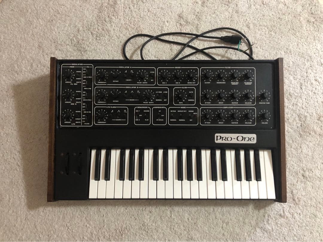 鍵盤楽器 SEQUENTIAL CIRCUITS PRO ONE Sequential Circuits - Pro One 100 Synthesizer | Mass Street Music