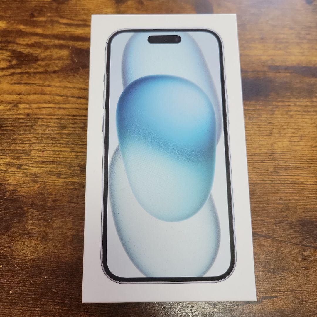 [未使用品] Apple iPhone 15 128GB ブルー iPhone 15 Pro 128GB - ブルーチタニウム（SIMフリー）[整備済製品