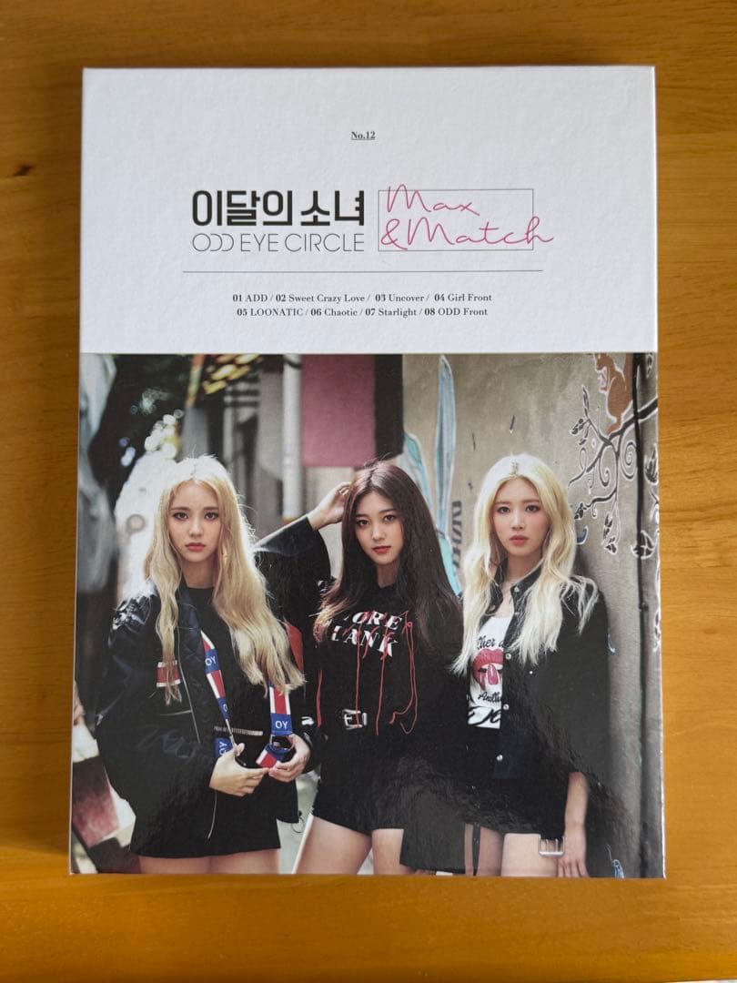 LOONA max & match odd eye circle アルバム LOONA odd eye circle Max & Match First Press LIMITED EDITION CD