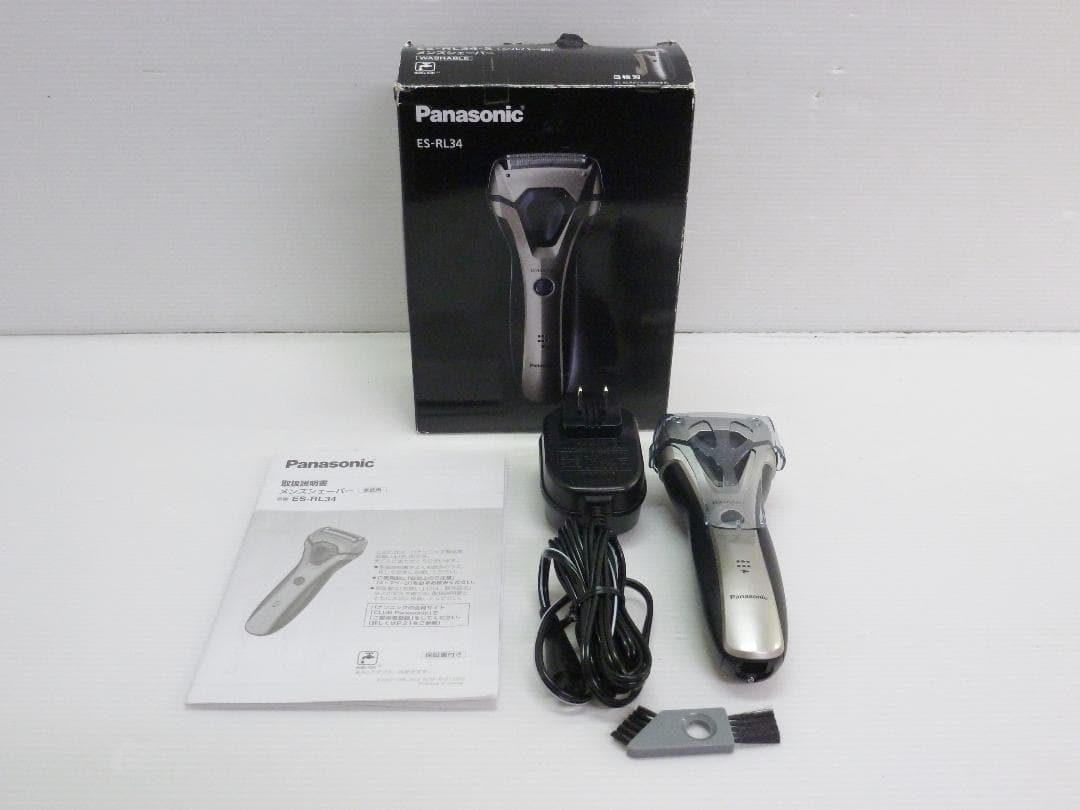 Panasonic パナソニック 電気シェーバー ES-RL34-S 髭剃り 概要 メンズシェーバー（3枚刃） ES-RL34 | メンズシェーバー（電動