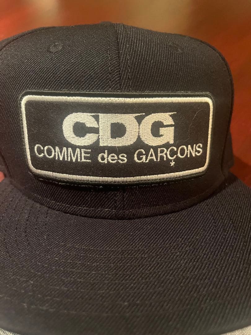 COMME des GARÇONS CDG ブラックキャップ - メルカリ
