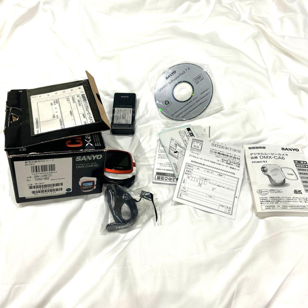 ☆美品☆SANYOデジタルムービーカメラXacti DMX-CA6☆人気稀少☆ 楽天市場】【中古】 超美品 DMX-CA6 シルバー 安心保証 即日発送 SANYO