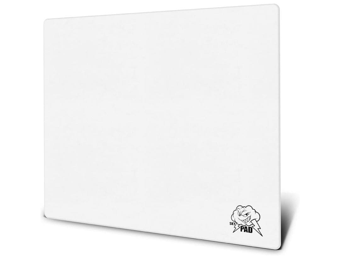 XL ゲーミング マウスパッド クラウド ロゴ付き |プロフェッショナル SkyPAD 3.0 XL ゲーミングガラスマウスパッド ロゴバージョン